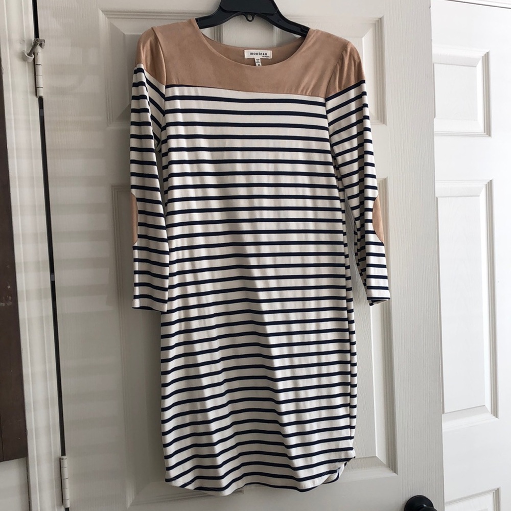 Striped dress. Size M